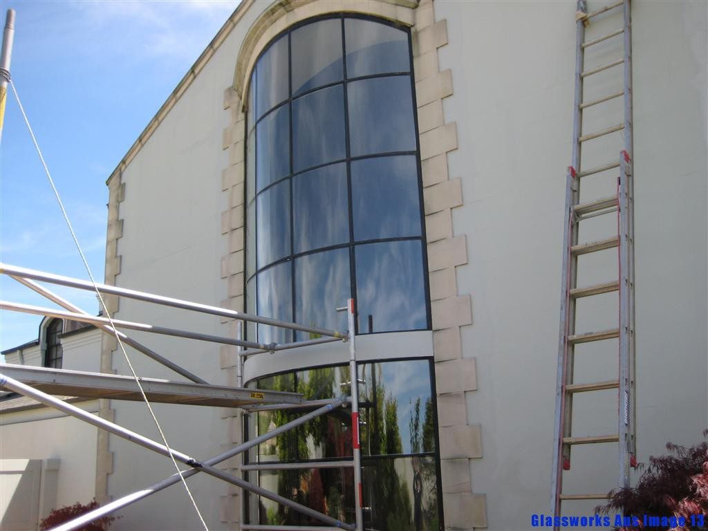 Curved Glass Repairs & Installation project 4
