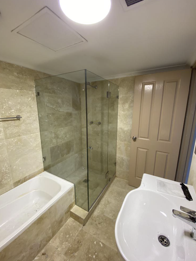 Shower Screen project photography